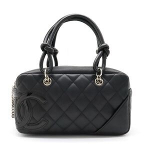 Chanel Cambon Line Mini Bowling Handbag